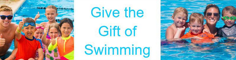 Kids Swim Class Gift Certificates Available