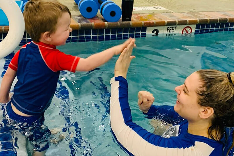 Learning Water Safety Skills