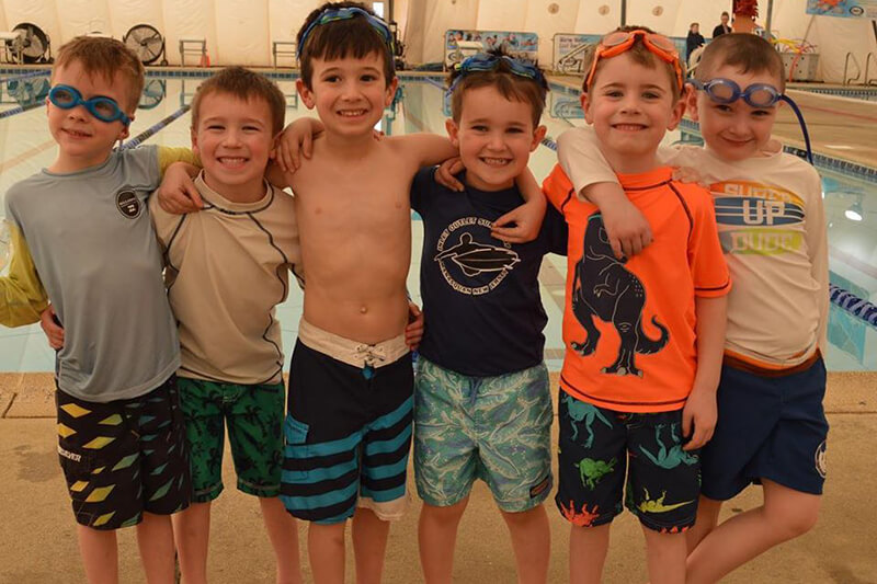 Making Friends st the Pool