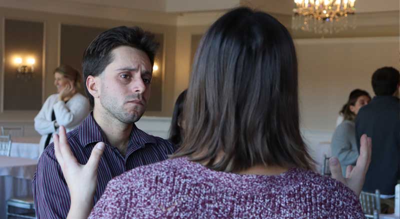 Njswim’s Florham Park Manager Mike Quartucci at a conference